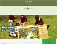 Tablet Screenshot of kiotaschool.com